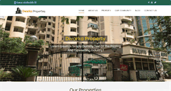 Desktop Screenshot of dwarkaproperties.in